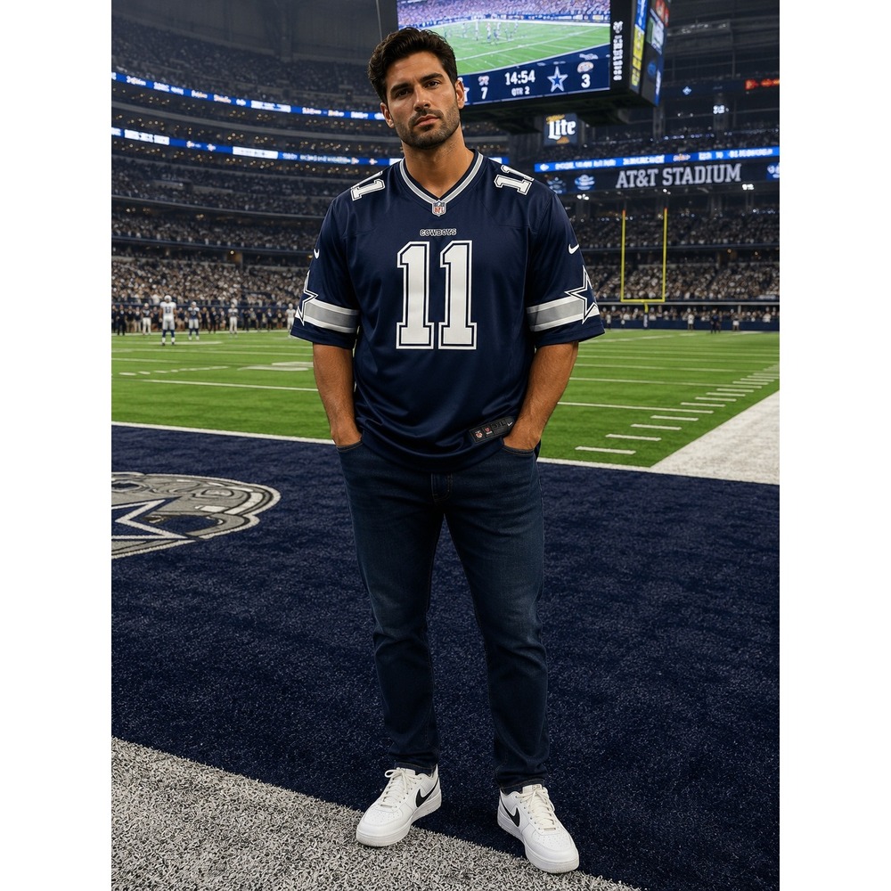 Nike NFL Dallas Cowboys Micah Parsons #11 Jersey Mens 3XL Blue On Field